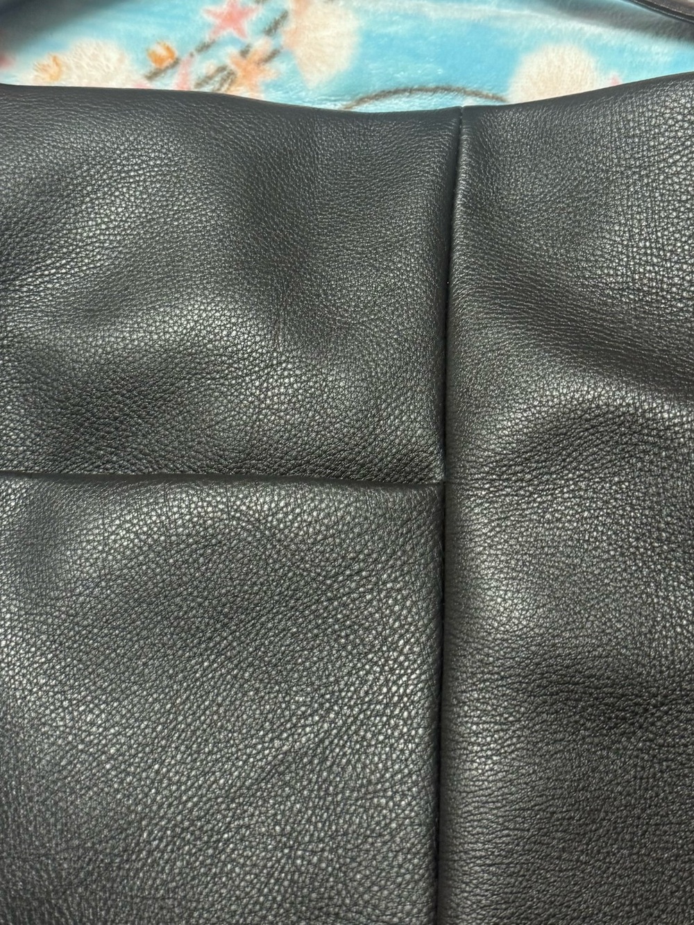 HOBO Black Pebbled Leather Shoulder Hobo with Gold Hardware - Picture 2 of 3